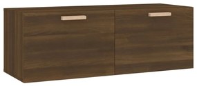 vidaXL Ντουλάπι Τοίχου Καφέ Δρυς 100x36,5x35 εκ. Επεξεργασμένο Ξύλο