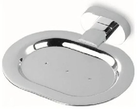 Σαπουνοθήκη New Oval 75059A Chrome Karag Μέταλλο