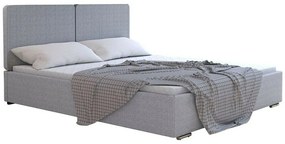 Κρεβάτι Florence 103, Διπλό, Γκρι, 160x200, Ταπισερί, 173x214x97cm, 79 kg | Epipla1.gr