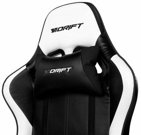Καρέκλα Παιχνιδιού DRIFT DR175CARBON Λευκό Μαύρο