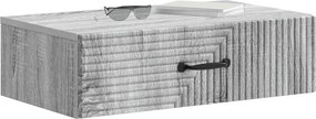 vidaXL Τραπεζάκι Τοίχου 59 x 34,5 x 17 εκ. Επεξεργασμένο Ξύλο