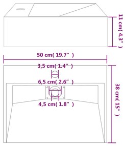 ΝΙΠΤΗΡΑΣ ΜΑΥΡΟΣ ΜΑΤ 50X38X11 ΕΚ. ΣΥΝΘΕΤΙΚΟΣ ΑΠΟ ΤΕΧΝΗΤΟ ΜΑΡΜΑΡΟ 155979