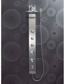 Sanitec Α-302 II Ανοξείδωτη Στήλη Ντους 130x13x7cm