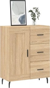 vidaXL Ντουλάπι Sonoma Δρυς 69,5 x 34 x 90 εκ. από Επεξεργασμένο Ξύλο