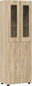 vidaXL Highboard FLORIN 60 x 35 x 182 εκ. Δρύς Sonoma