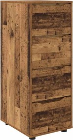 vidaXL Ντουλάπι αποθήκευσης Παλιό Ξύλο 40 x 48 x 105 εκ