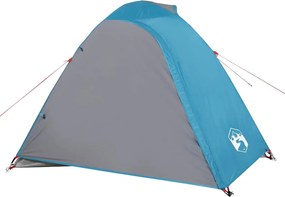 vidaXL Σκηνή Κάμπινγκ Θόλος 3 Ατόμων Αδιάβροχη Μπλε