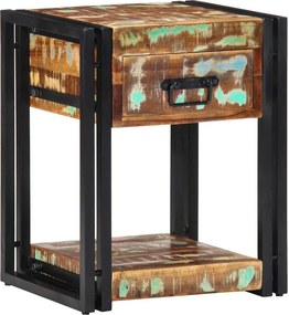 vidaXL Κομοδίνο 2 τμχ. Πολύχρωμο 40 x 35 x 50 εκ.