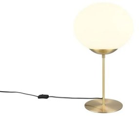 Φωτιστικό Επιτραπέζιο Fomento 563100108 30x52cm 1xE27 15W Brass-White Trio Lighting