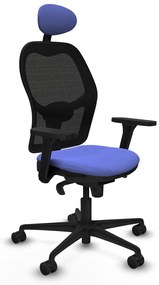 Καρέκλα γραφείου με κεφαλάρι Jorquera Piqueras y Crespo 3D036N1 Ανοιχτό Μπλε