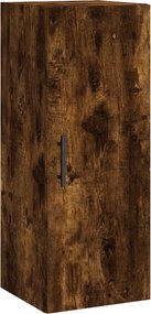 vidaXL Ντουλάπι Καπνιστή δρυς 34,5x34x180 εκ. από Επεξεργασμένο Ξύλο