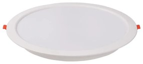 Adeleq Φωτιστικό Ψευδοροφής PC LED 12W 4000K Στρόγγυλο Λευκό 21-912101