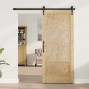 vidaXL Εσωτερική Πόρτα Φυσικό 86 x 198,5 cm Κόντρα πλακέ