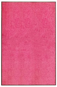 vidaXL Πατάκι Εισόδου Πλενόμενο Ροζ 120 x 180 εκ.