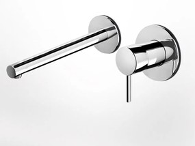Eurorama Tonda Chrome Μπαταρία Νιπτήρος Εντοιχισμού 2 Οπών 145904-100