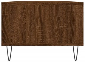vidaXL Τραπεζάκι Σαλονιού Καφέ Δρυς 90x50x36,5 εκ. Επεξεργασμ. Ξύλο