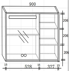 ΣΕΤ ΕΠΙΠΛΟΥ ERIETE 100cm PLYWOOD χρ. ΜΠΟΡΝΤΟ / ΑΝΘΡΑΚΙ 9SERI100RUAN