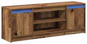 vidaXL Ντουλάπι TV Καφέ 139.5 x 34 x 50 εκ Επεξεργασμένο ξύλο