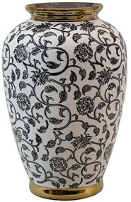 Βάζο 0050-225-003 19x30cm Multi-Black Κεραμικό