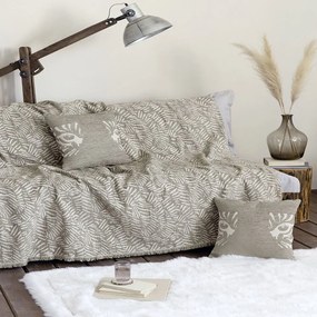 Ριχτάρι Lebrand Taupe Nima Διθέσιο 180x240cm Chenille