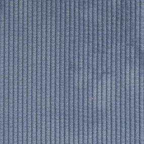 vidaXL Καναπές-καρέκλα με μπράτσα Μπλε 54 εκ. Κορδόνι ύφασμα