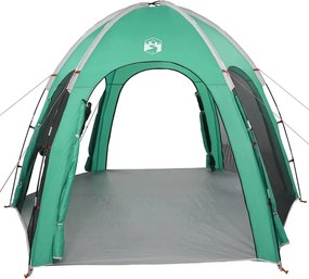 vidaXL Πισίνα Σκηνή 366 x 305 x 231 cm Πολυεστέρας και Ίνες Γυαλιού