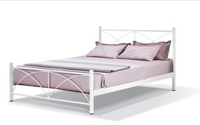 Κρεβάτι PAOLO ΚΠ2 για στρώμα 140χ200 διπλό με επιλογή χρώματος
