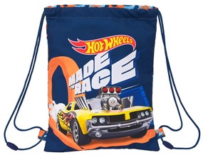 Σχολική Τσάντα με Σχοινιά Hot Wheels Speed club Πορτοκαλί (26 x 34 x 1 cm)