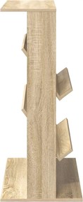 vidaXL Ράφι Περιοδικών Δρύς Sonoma 70 x 41 x 96 εκ. Επεξεργασμένο Ξύλο