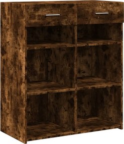 vidaXL Ντουλάπι Καπνιστή Δρυς 80x42,5x93 εκ. από Επεξεργ. Ξύλο