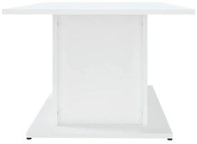 vidaXL Τραπεζάκι Σαλονιού Λευκό 102 x 55,5 x 40 εκ. από Μοριοσανίδα