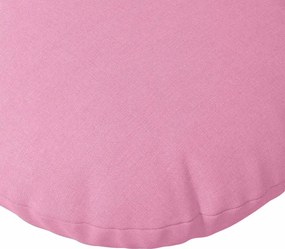 vidaXL Μαξιλάρια καθισμάτων 2 pcs Ροζ Ø60 x 21 εκ ύφασμα