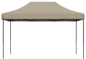 Τέντα Εκδηλώσεων Πτυσσόμενη Pop-Up Taupe 440x292x315 εκ. - Μπεζ-Γκρι