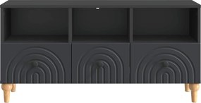 vidaXL Ντουλάπι TV Μαύρο 102 x 34,5 x 50 εκ.