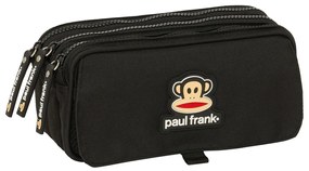 Διπλή Κασετίνα Paul Frank Join the fun Μαύρο 21,5 x 10 x 8 cm