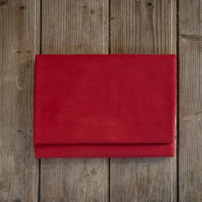 Παπλωματοθήκη Superior Satin Red Nima Υπέρδιπλo 220x240cm 100% Cotton Satin