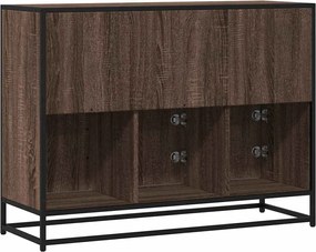 vidaXL Sideboard καφέ δρυς 100x35x76 cm Κατασκευασμένο ξύλο
