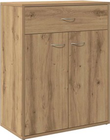 vidaXL Sideboard Artisan Oak 60x30x75 cm Κατασκευασμένο ξύλο