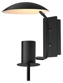 Φωτιστικό Τοίχου - Απλίκα ZM931W30B 1XGU10 18X24X30 Black Aca Decor Metal