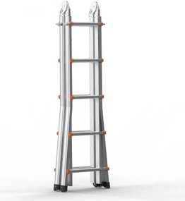 VEVOR Telescoping Ladder A Frame 16.7 FT Extension Multi-Function for Homework