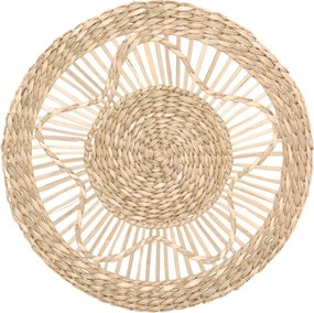 Διακοσμητικό τοίχου Lela pakoworld σετ 3 τεμαχίων φυσικό