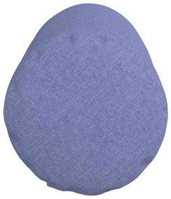 vidaXL Μαξιλάρια Στήριγμα 2 pcs Μπλε τζην Ø 25 x 70 cm ύφασμα