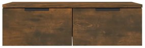vidaXL Ντουλάπι Τοίχου Καπνιστή Δρυς 68x30x20 εκ. Επεξεργασμένο Ξύλο