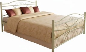 Κρεβάτι Ramon-140x190-Εκρού-Με ποδαρικό