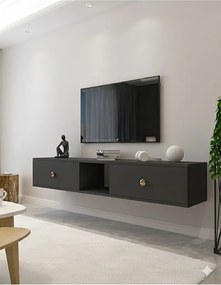 Stewehome Επιτοίχια βάση τηλεόρασης από μοριοσανίδα 150x30x26 cm