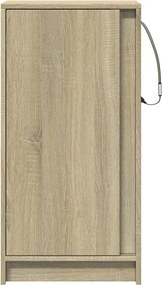 vidaXL Ντουλάπι με Φώτα LED Sonoma Δρυς 42,5x34x85 εκ. Επεξ. Ξύλο