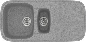 Sanitec Classic 301 (97×50) - Γρανιτένιος νεροχύτης - Granite GREY