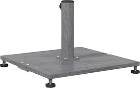 vidaXL Βάση ομπρέλας Σκηνί και ξύλινη εμφάνιση 45 x 45 x 31 εκ.