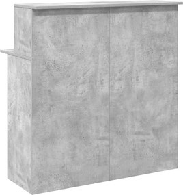vidaXL Γραφείο υποδοχής 100x50x103,5 εκ. Επεξεργασμένο Ξύλο