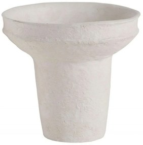 Διακοσμητικό Μπωλ Cement AH-AX24082 Φ26x24cm White Andrea House Τσιμέντο